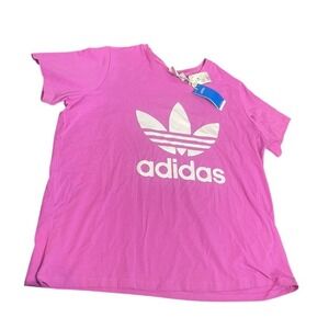 Adidas Originals Trefoil Logo T-Shirt Semi Pulse Lilac Purple 3X NEW